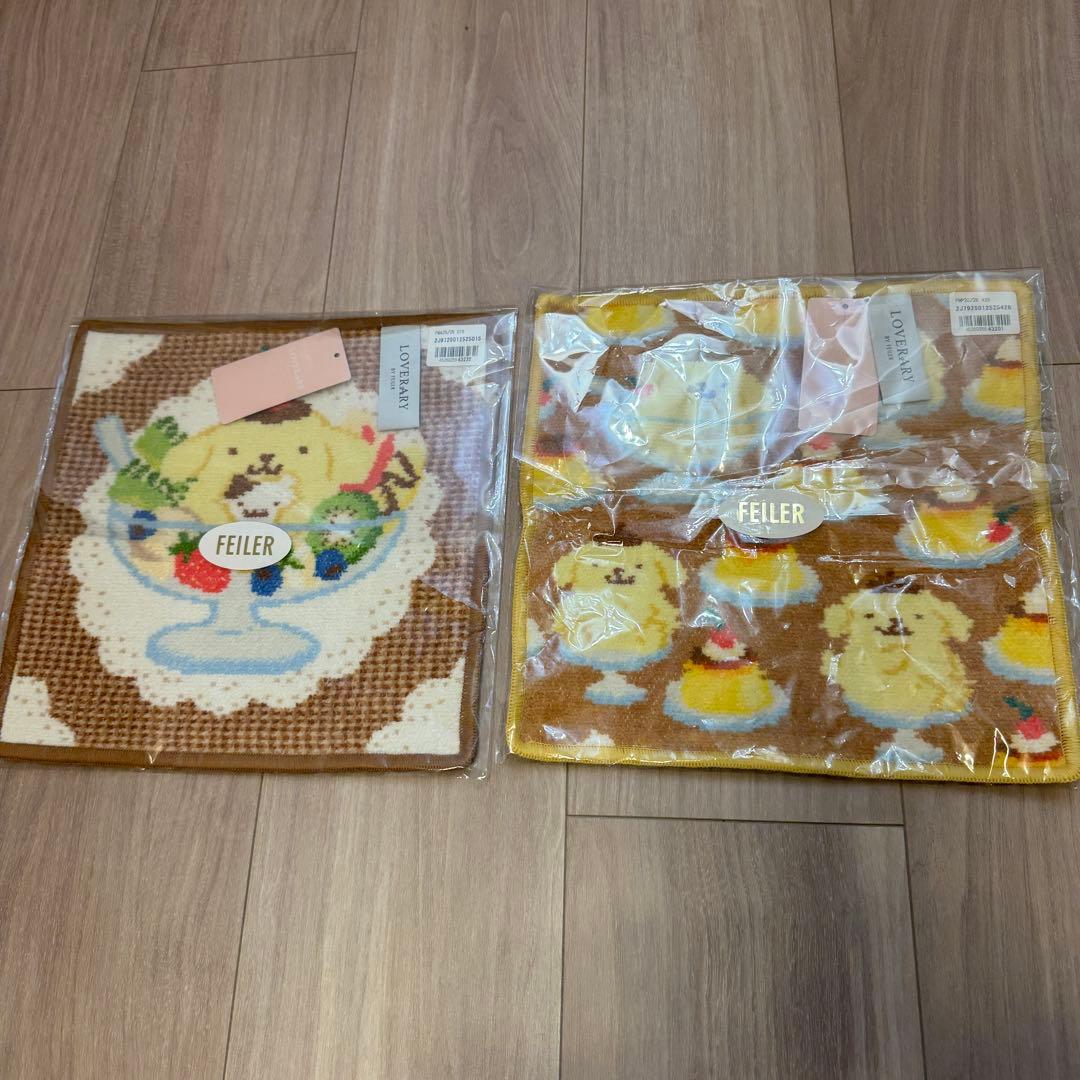フェイラー♡ポムポムプリンハンカチセット