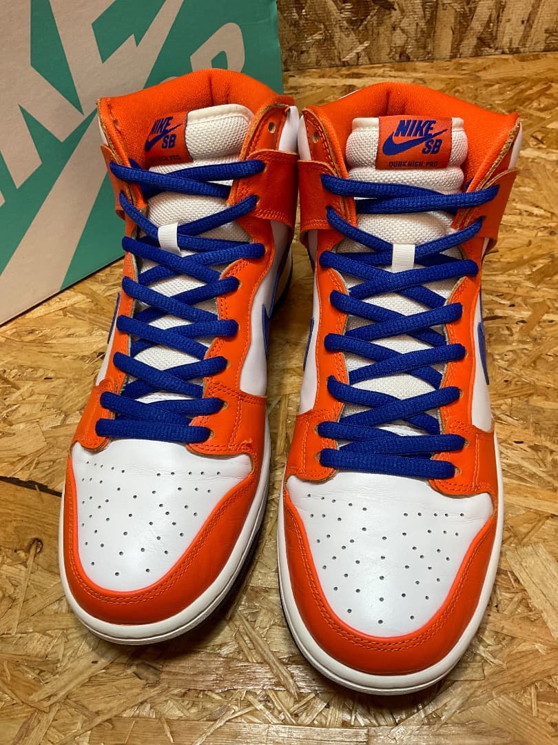美品 ナイキ SB AH0471-841 DUNK HIGH TRD QS 11