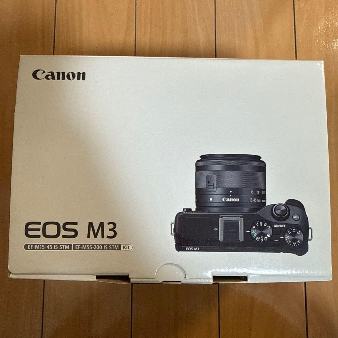 Canon EOS M3 美品｜使用少｜標準＋望遠レンズ｜付属品多数｜未使用品有
