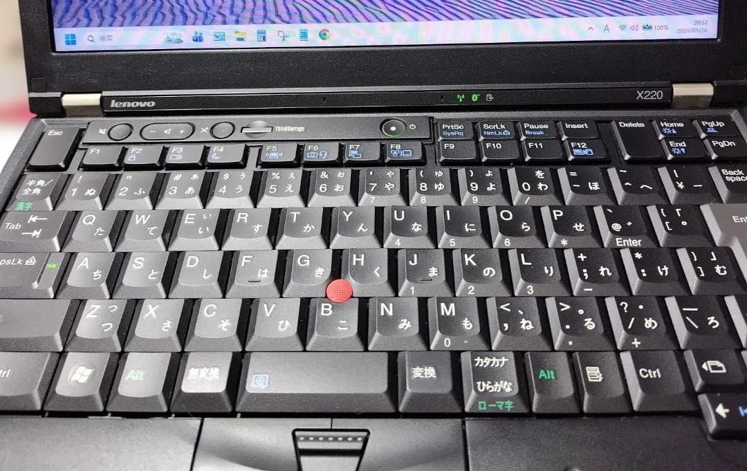 ThinkPad X220 i5 メモリ16Ｇ SSD 240GB