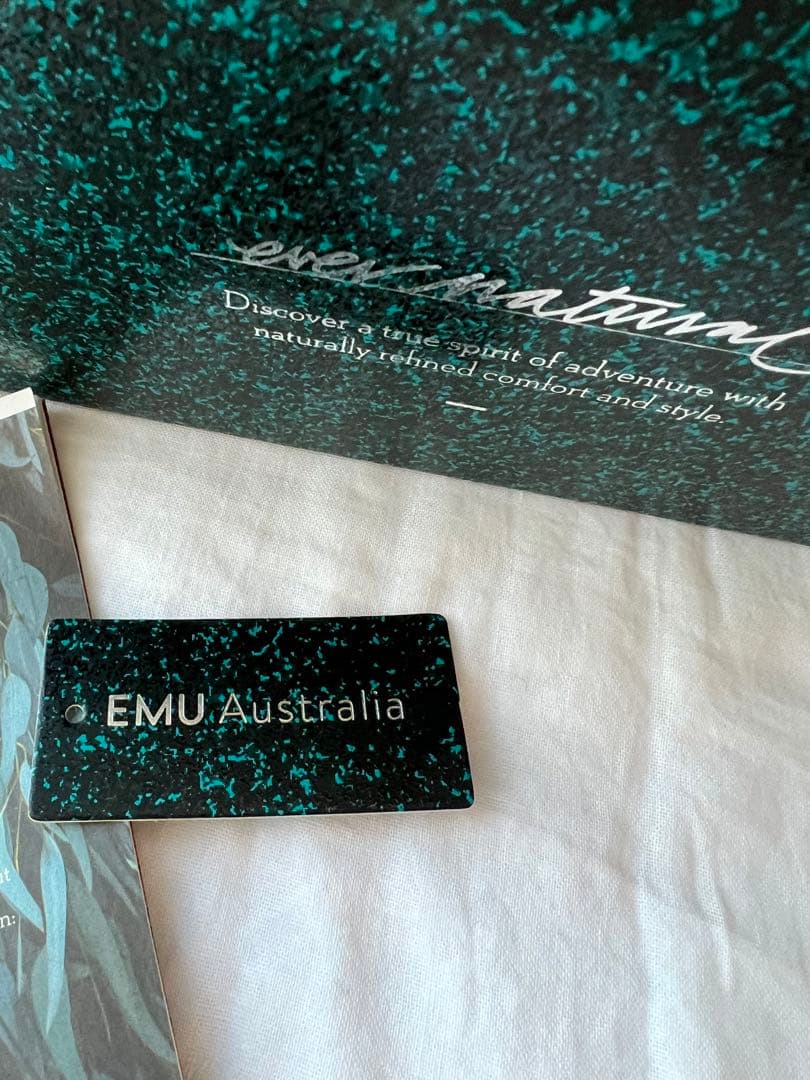 美品　EMU エミュー　モカシン　23㎝ ブーツ　ムートン