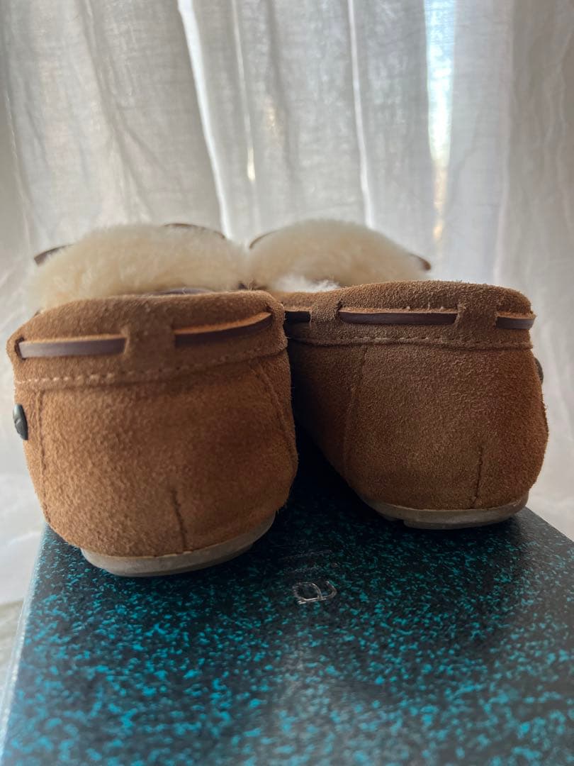 美品　EMU エミュー　モカシン　23㎝ ブーツ　ムートン