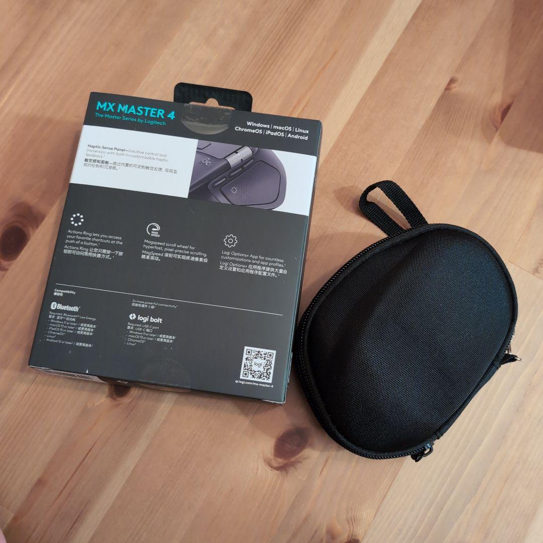 ロジクール MX MASTER 4 未開封新品・ケース付き・1年保証付き高性能