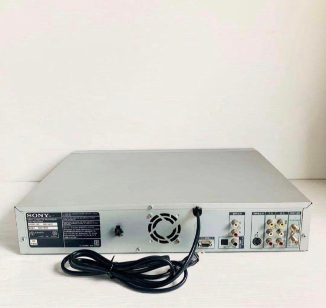 ［SONY］ RDR-VX35 ダビング機能搭載 VHS／DVDレコーダー