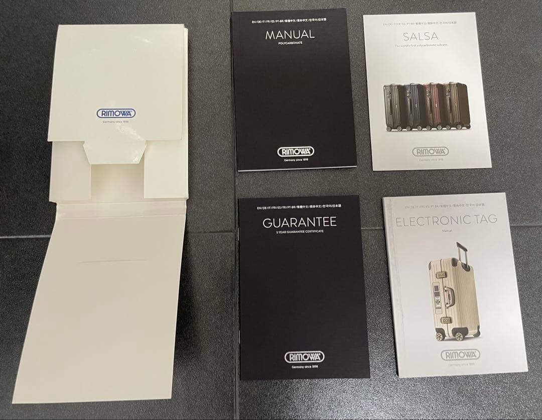 美品) RIMOWAリモワ サルサ キャリーケース ブラック 4輪