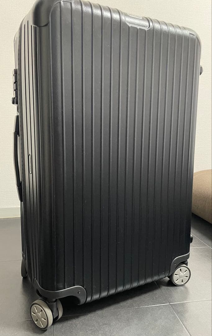 美品) RIMOWAリモワ サルサ キャリーケース ブラック 4輪