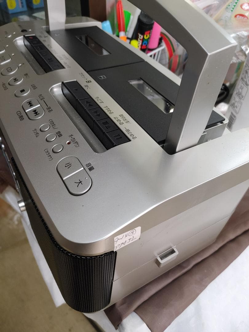 東芝CDラジカセ☆カセットデッキ☆USED品☆
