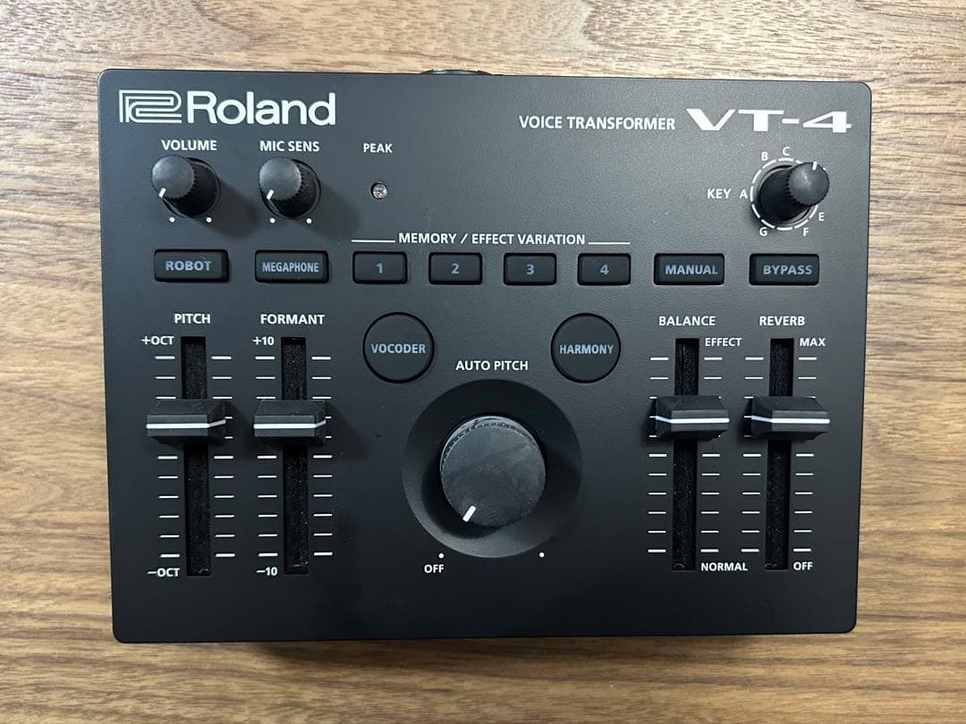【ほぼ新品】Roland VT-4 ボイストランスフォーマー
