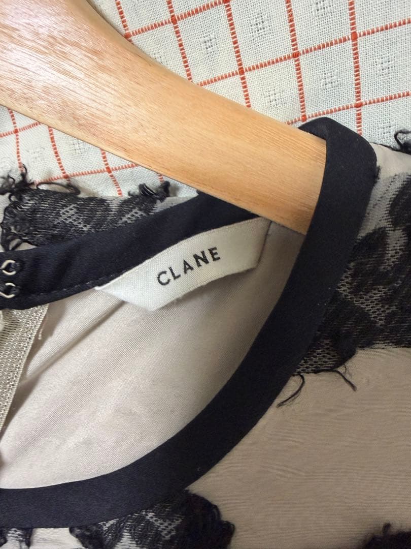 【9日まで】正規品 CLANE ロングワンピース 黒 0サイズ