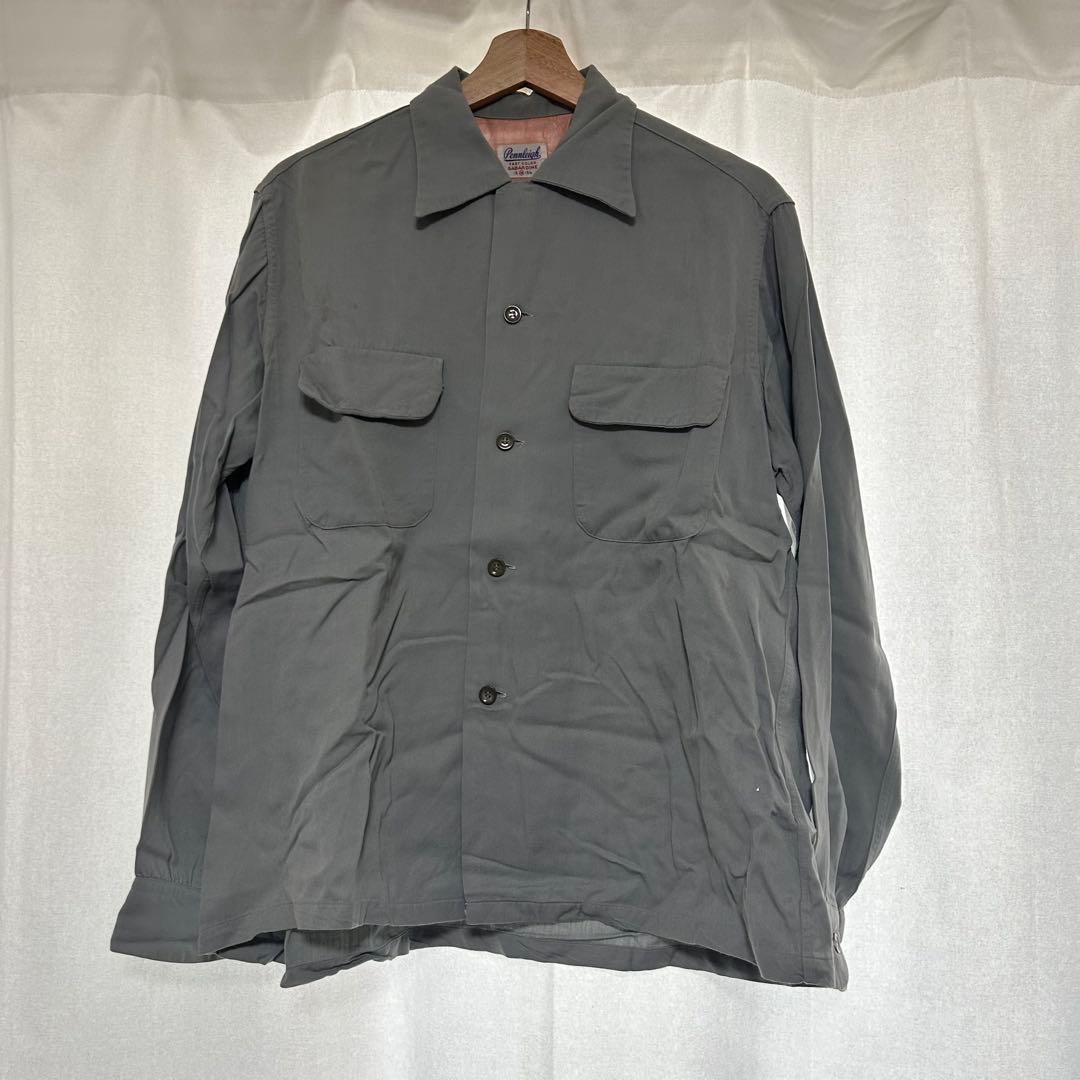 vintage レーヨンシャツ