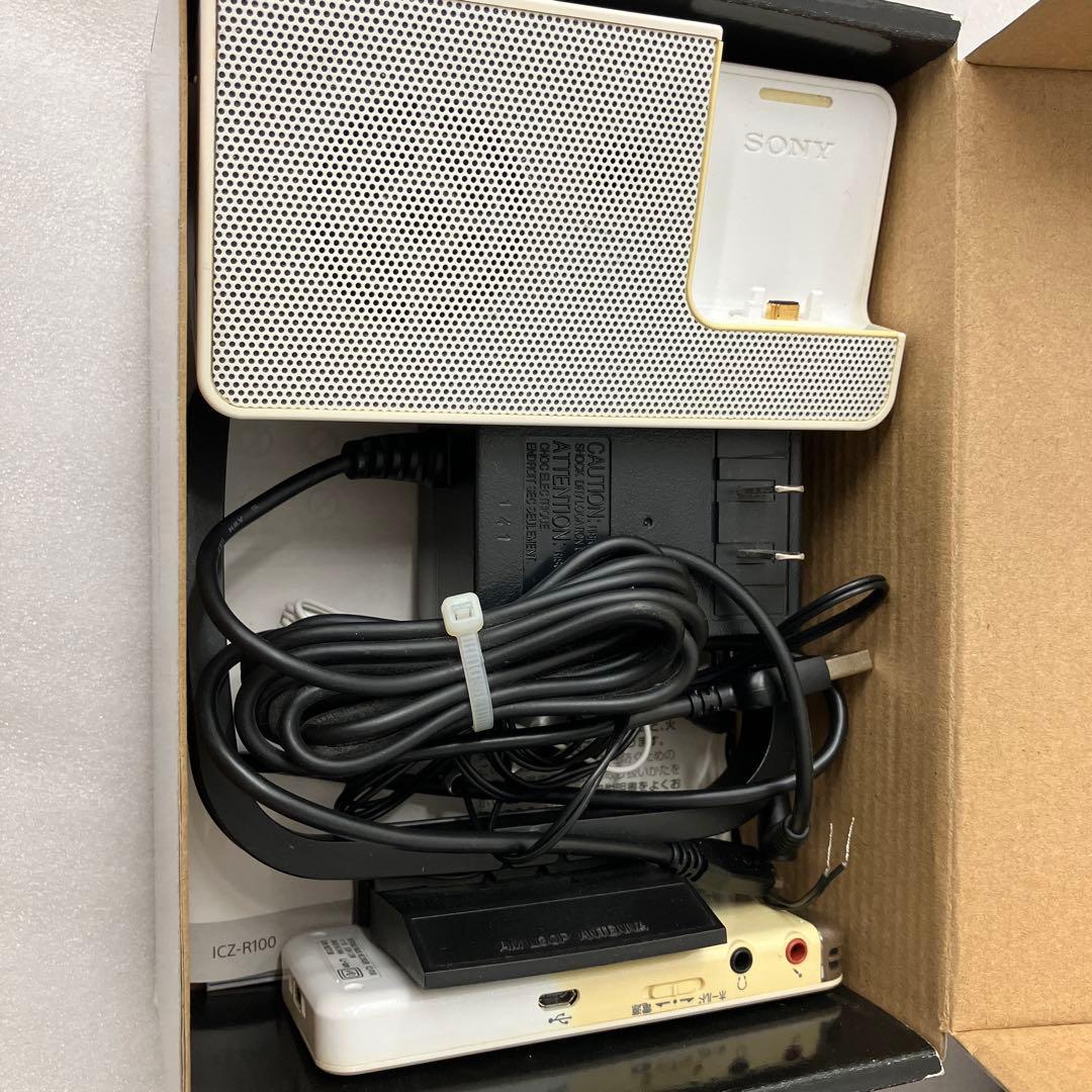 SONY ICZ-R100 ポータブルラジオレコーダー