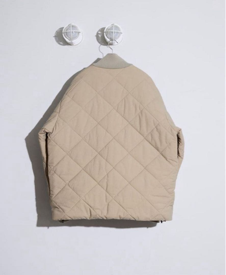 新*聞様 everyone random quilted jacket (BEI