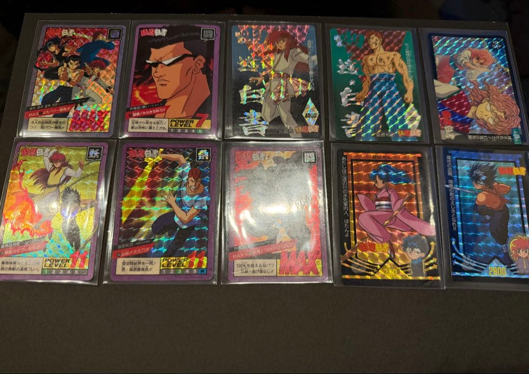 幽遊白書　カードダスなど28枚セット