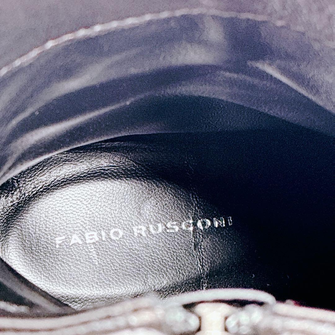 Fabio Rusconi ファビオルスコーニ ショートブーツ ブラック 24㎝