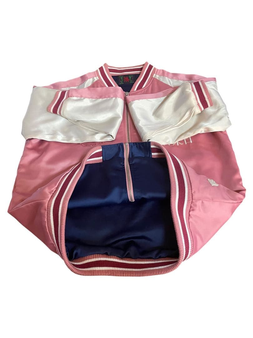 も*ょ様 値段交渉可！　錦　エヴァンゲリオン　2号機　スカジャン