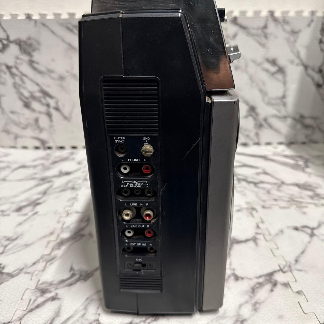 AIWA アイワ 大型ラジカセ CS-80 昭和レトロ ラジカセ通電確認品