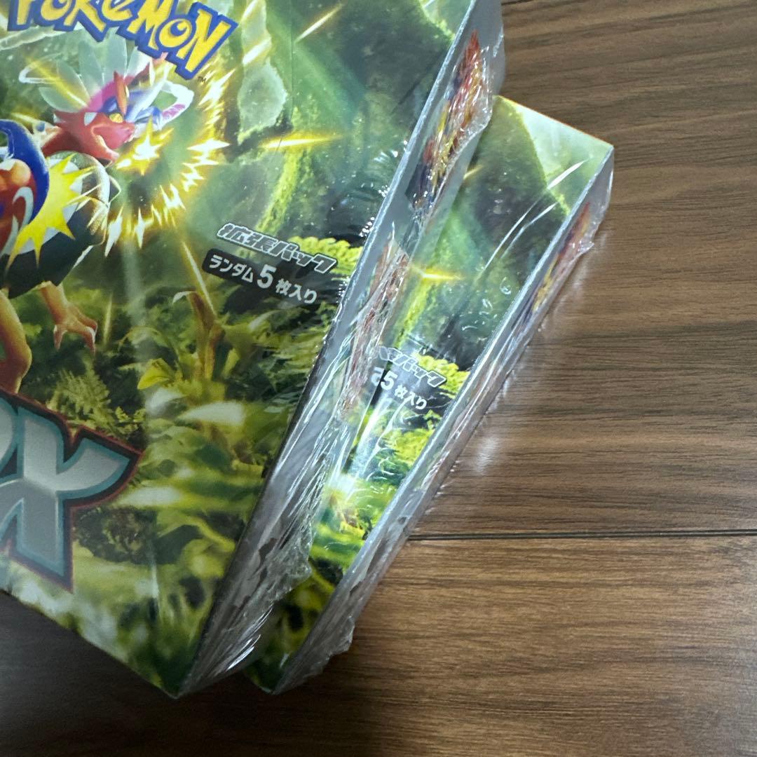 【シュリンク付き】ポケモンカード　スカーレットex BOX 2箱