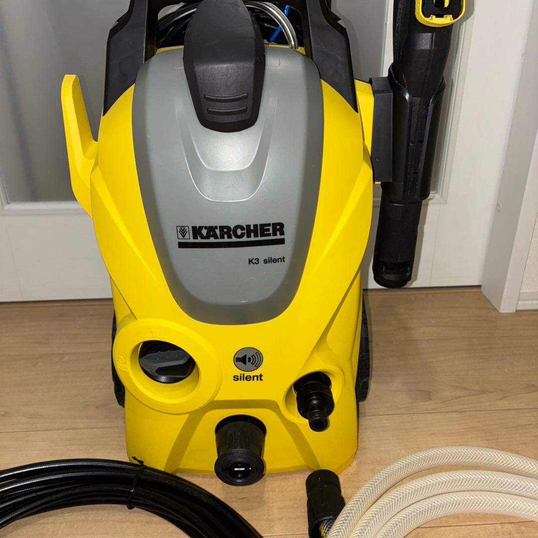美品です！Karcher ケルヒャー高圧洗浄機 ｋ3サイレント（60Hz）