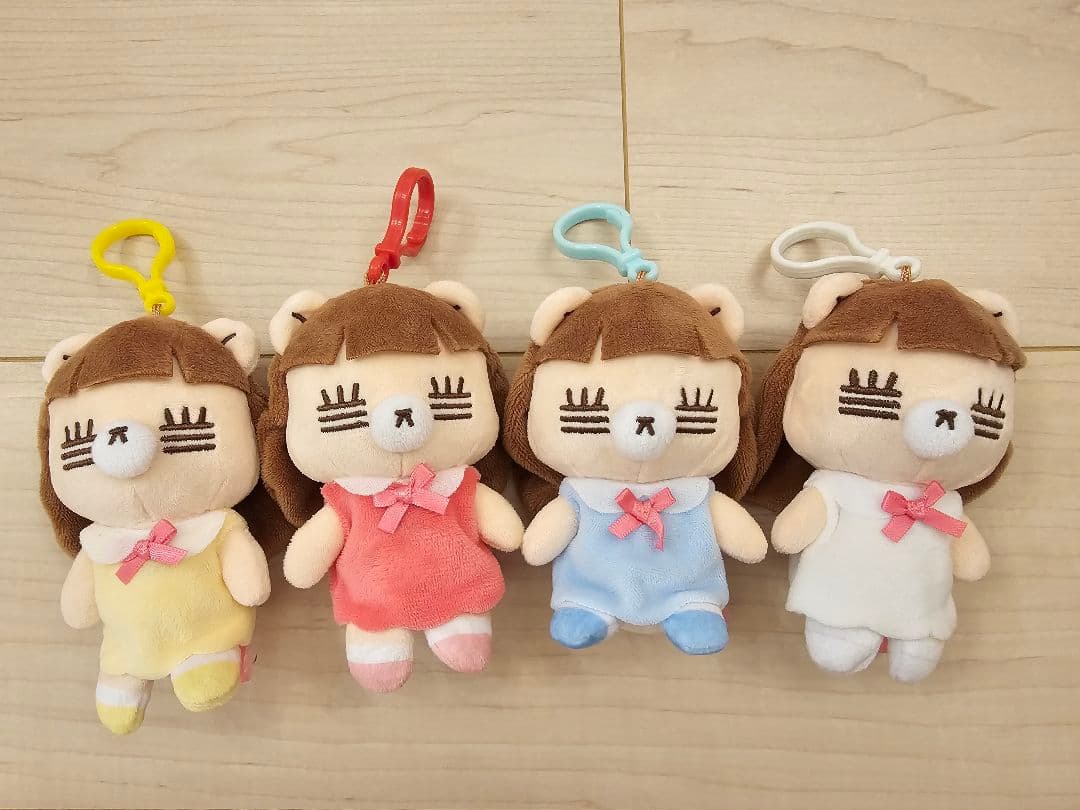 コレサワ　ぬいぐるみ４体セット　れ子ちゃん
