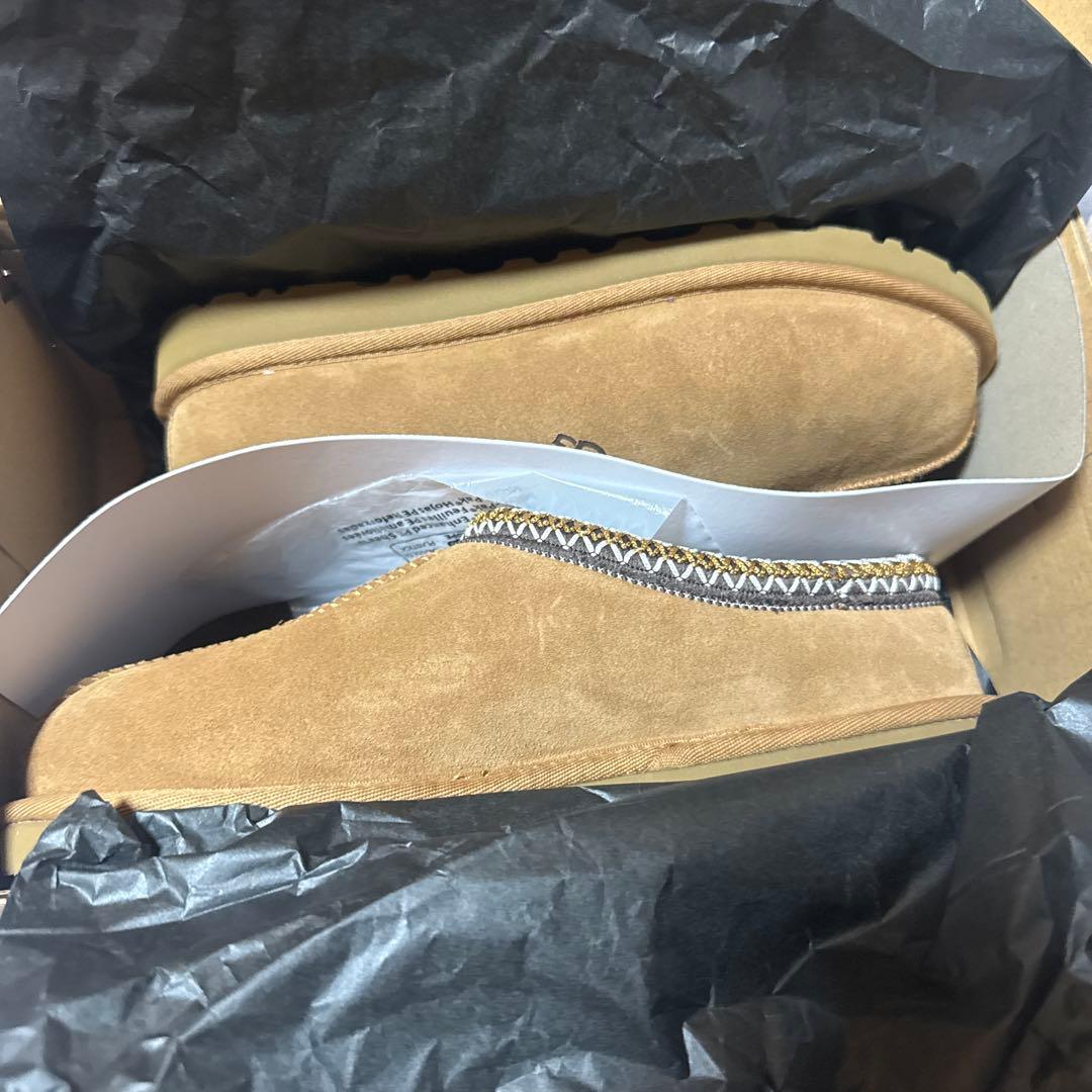 yu UGG ブラウン スリッポンムートンブーツ