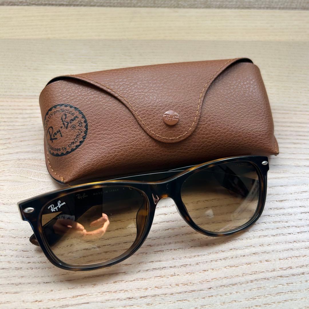 レイバン RB2132-F NEW WAYFARER 710/51 ブラウン