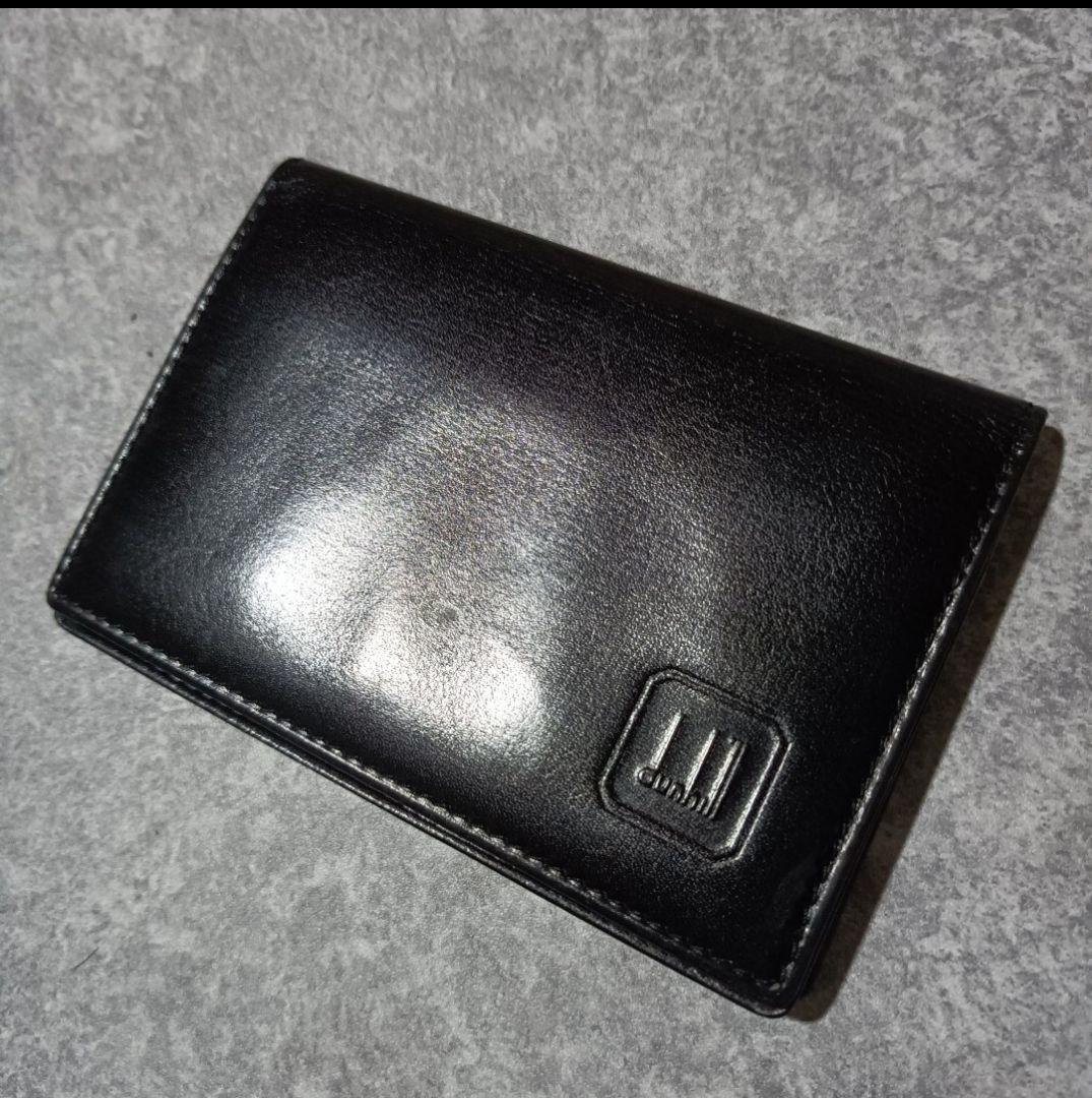 カッコいい! dunhill ダンヒル レザー 名刺入れ カードケース