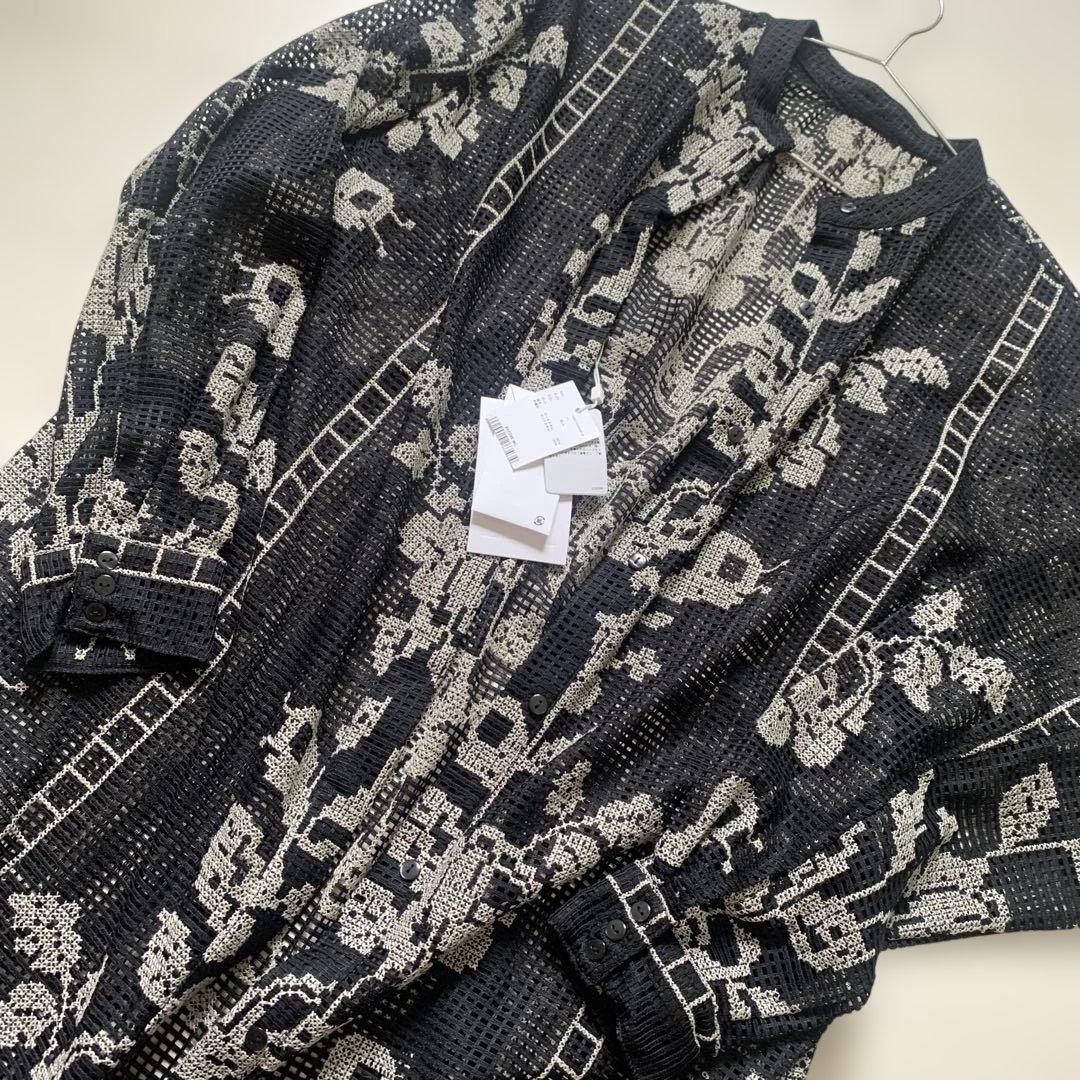 タグ付き！Ameri MEDI CROSS STITCH LIKE SHIRT