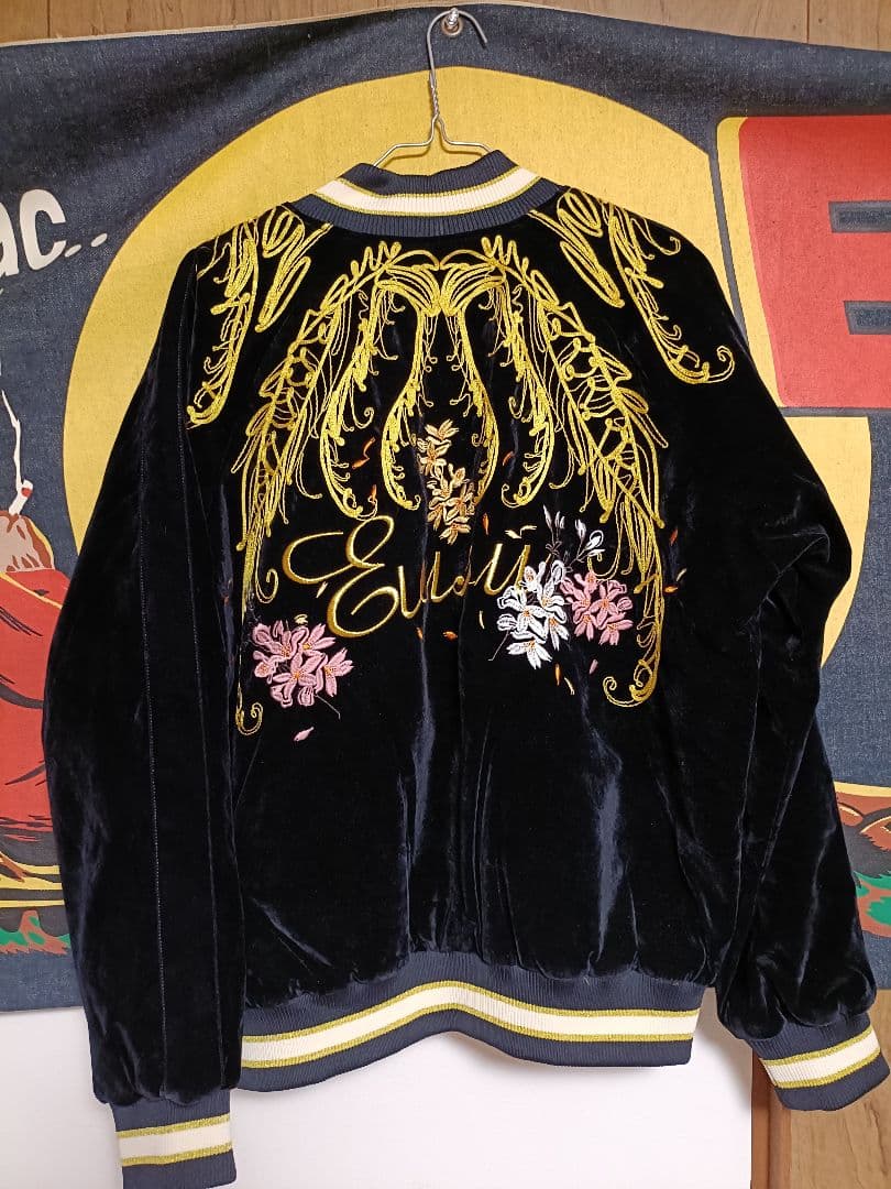 新品　EVISU スカジャン リバーシブル Travis Scott