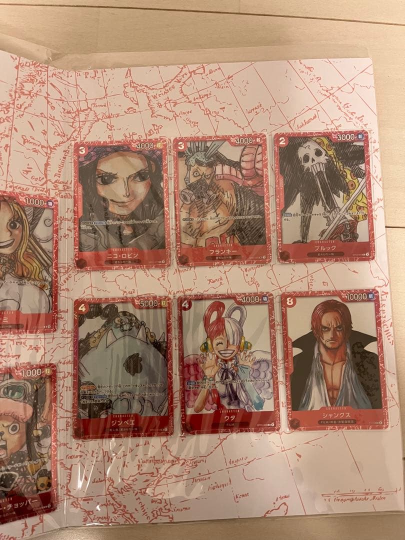 ONE PIECEカード　プレミアムカードコレクション　FILM RED　未開封