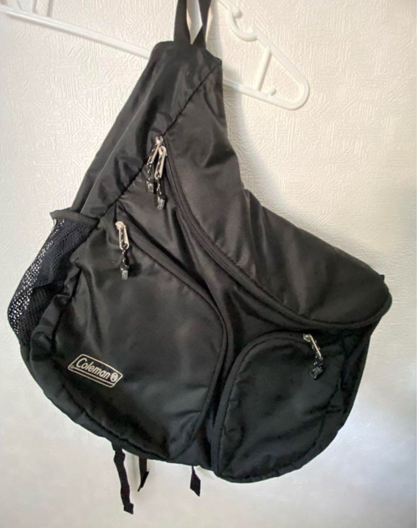 00s coleman マルチポケットショルダーバッグ y2k テック ギア