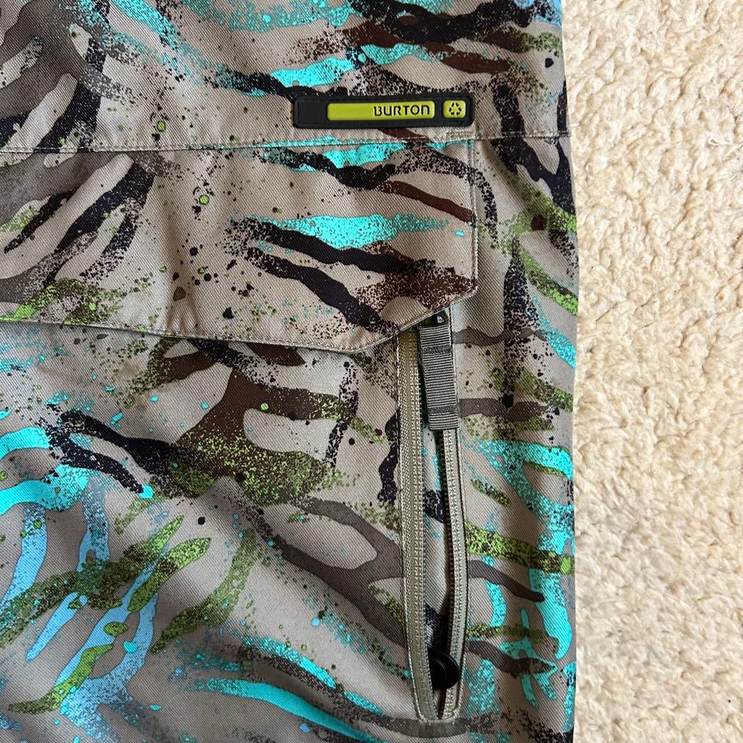 バートンDRYRIDE スノーボードウェア Mサイズ 迷彩柄