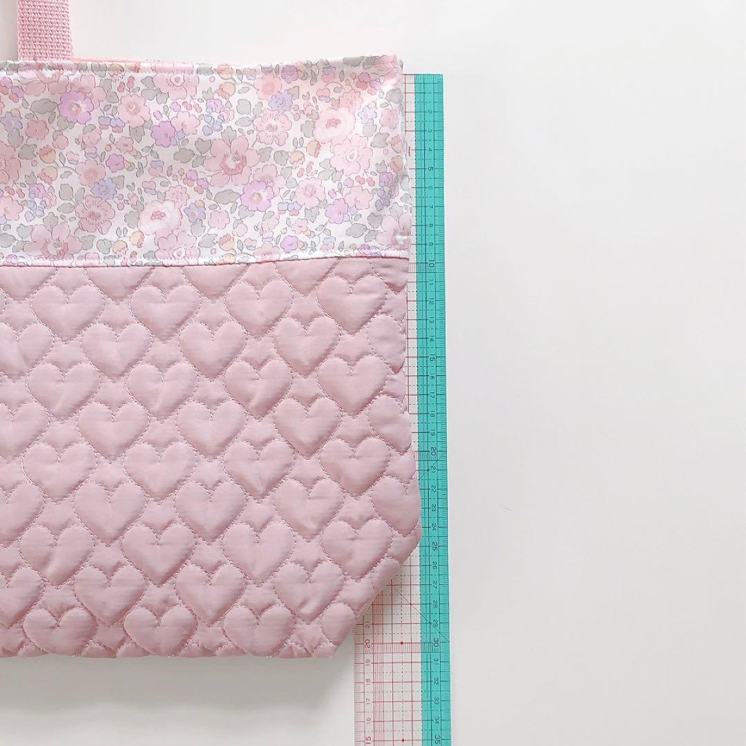 みな　リバティ　ベッツィ　ピンクパープル　入園入学グッズ　オーダー