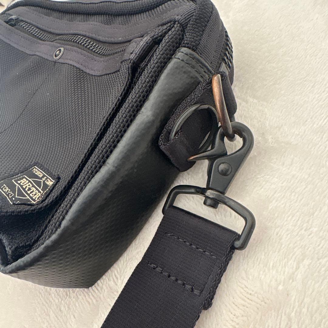 最終値下げ！PORTER HEATポーター　ブラック703-06975 黒　美品