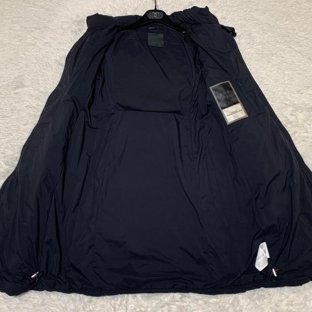 極美品　タトラス　チムリア　ダウンコート　フード　ラクーン　ブラック