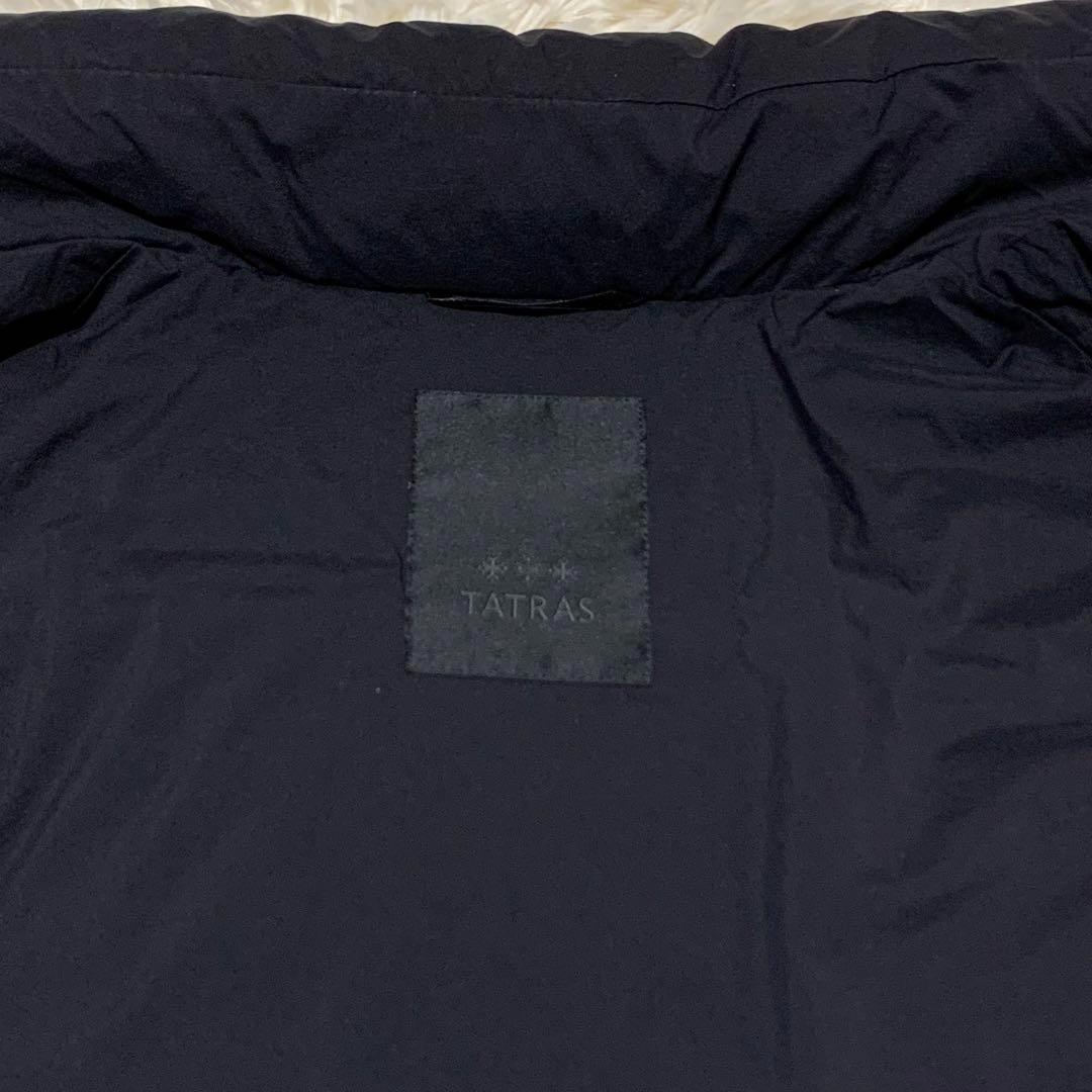 極美品　タトラス　チムリア　ダウンコート　フード　ラクーン　ブラック