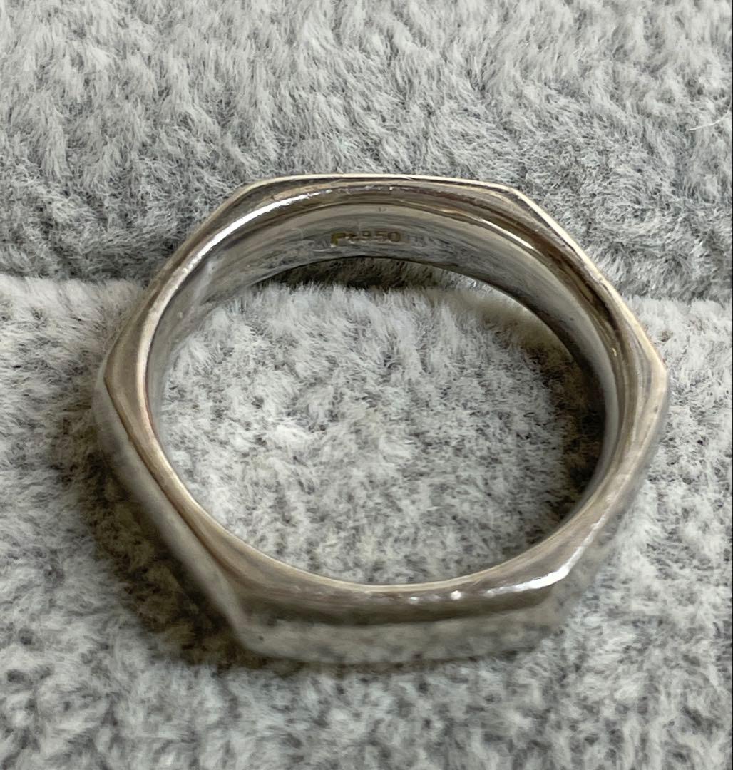 ◇Pt950◇プラチナリング◇指輪◇約14.5号◇約11g◇刻印あり◇