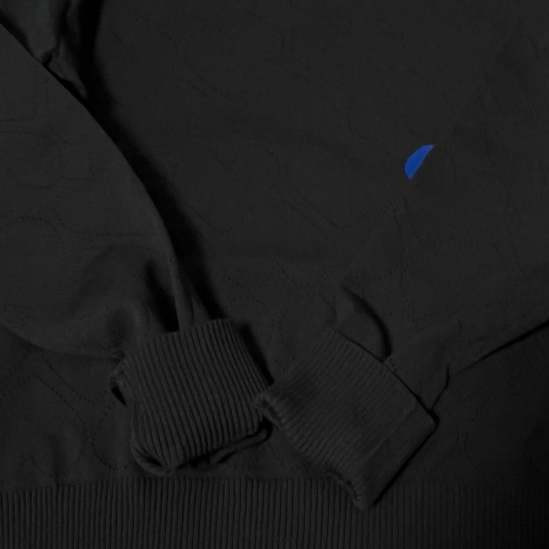 ダブルスタンダードクロージング　ハートプルオーバーニット 38 黒　青 長袖