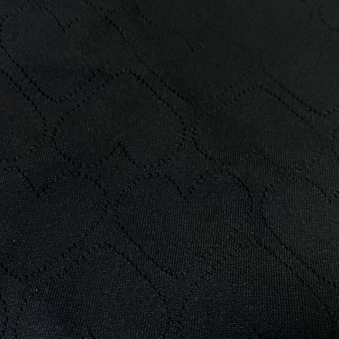 ダブルスタンダードクロージング　ハートプルオーバーニット 38 黒　青 長袖