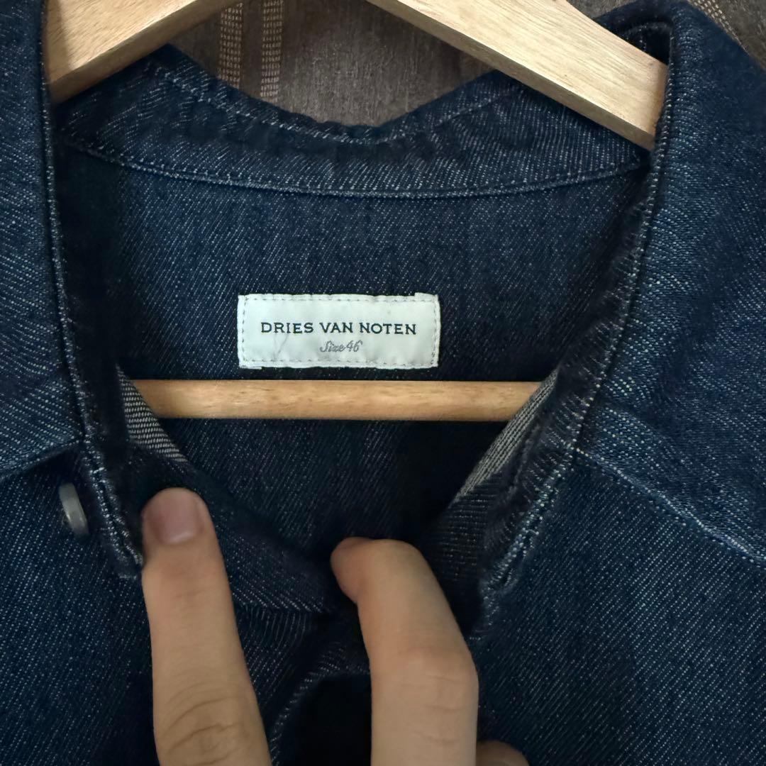 dries van noten デニムシャツ