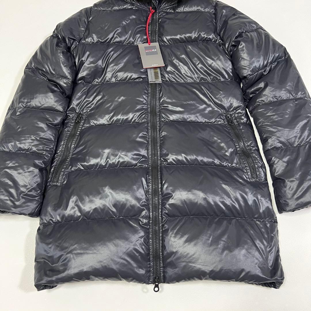 デュベティカ KAPPA ダウンコート フード ファー ブラック 40 L