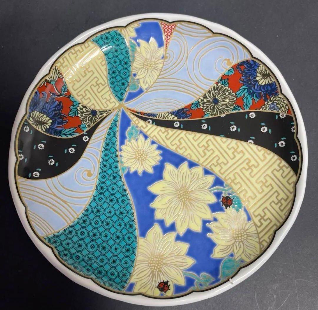 希少！【美品】ナタリーレテアフタヌーンティー九谷焼皿２枚セット