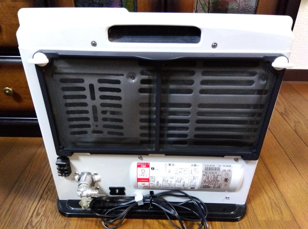 リンナイ 都市ガス ファンヒーター 7～9畳用 RC-K2401E 動作確認済