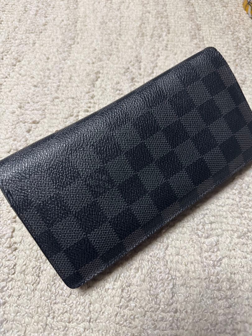 Louis Vuitton 長財布 ブラック ダミエ