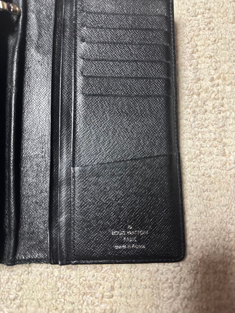 Louis Vuitton 長財布 ブラック ダミエ