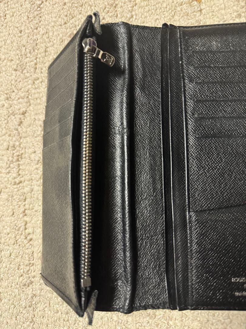 Louis Vuitton 長財布 ブラック ダミエ