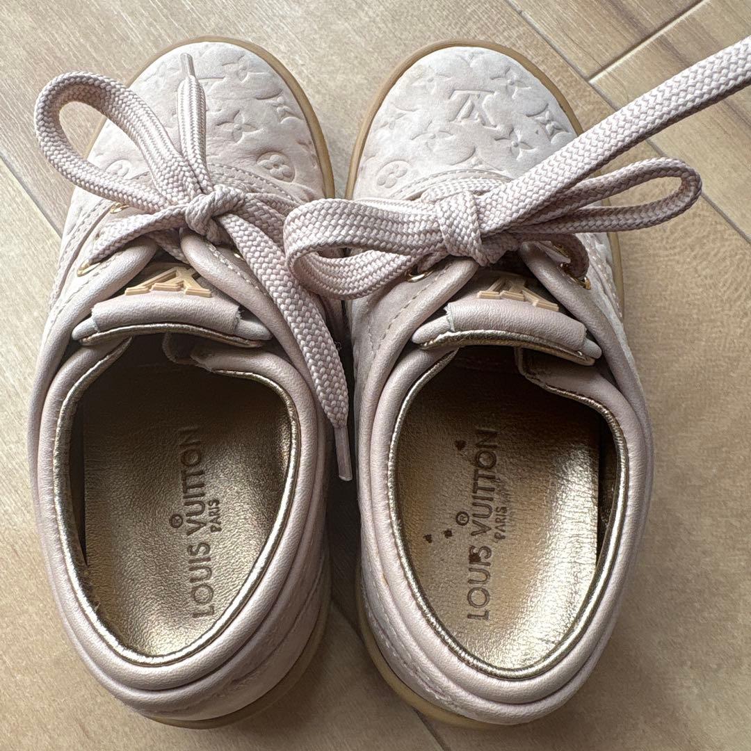 Louis Vuitton ピンク スニーカー
