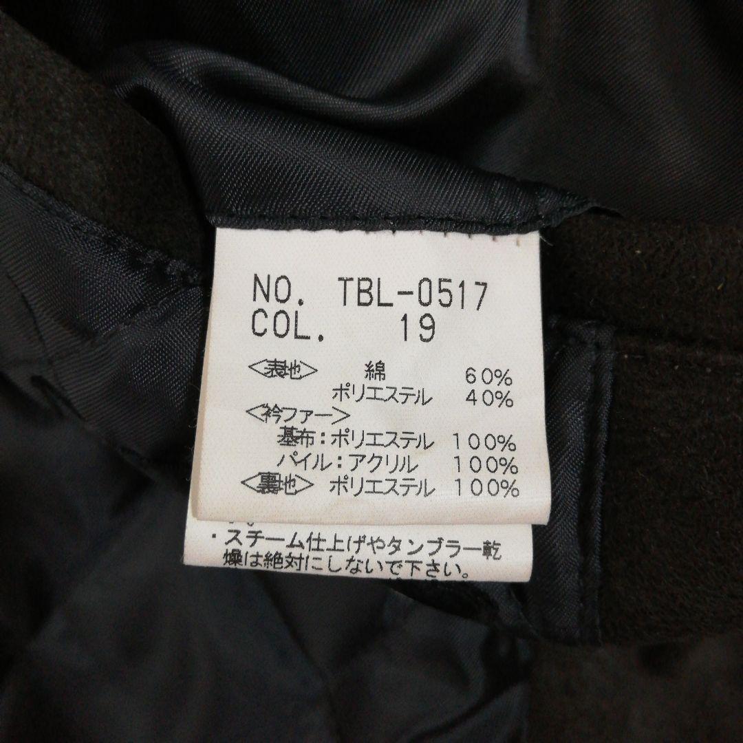 TORNADOMART スエード調 ライダースジャケット 短丈 ファー ブルゾン