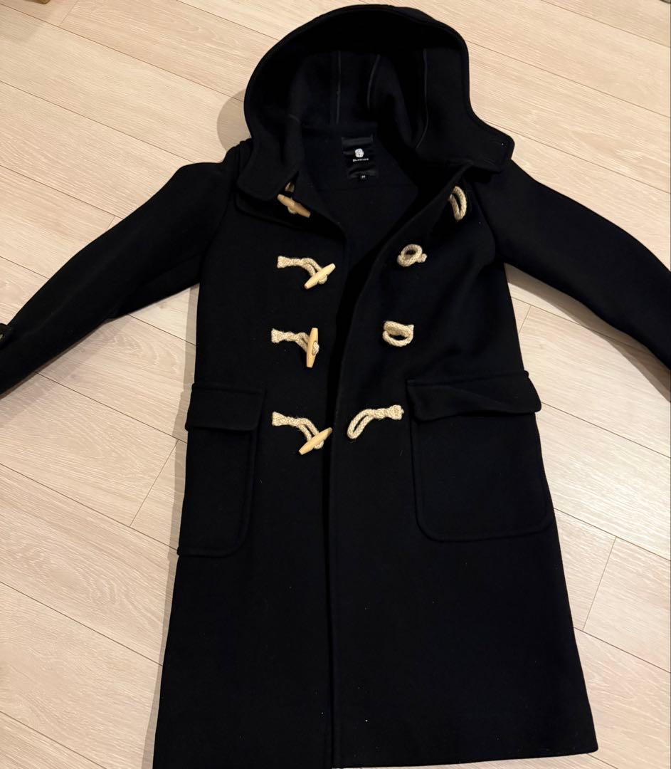 BLAMINK ブラック ダッフルコート 36