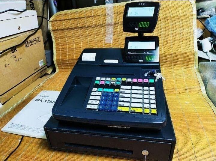 テックレジスター　MA-1550　美品　送料無料　上位機種　25105
