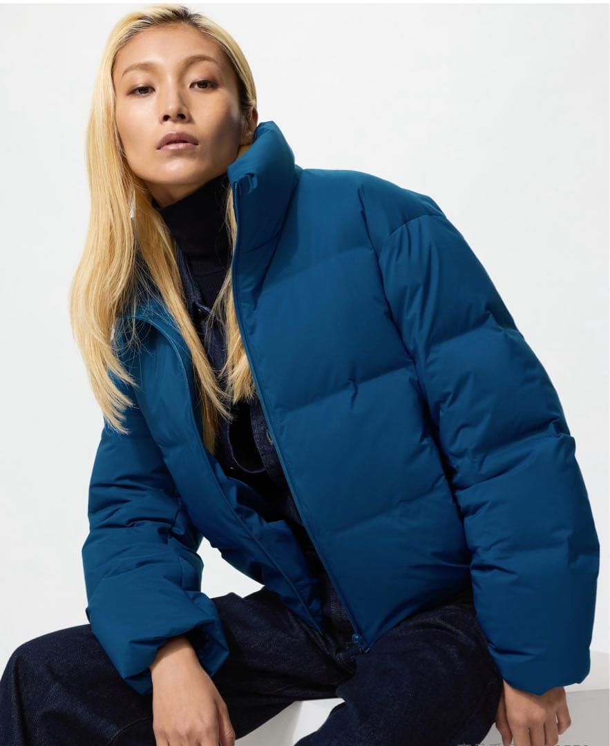 新品未使用UNIQLO ストレッチシームレスダウンショートジャケット　XXL